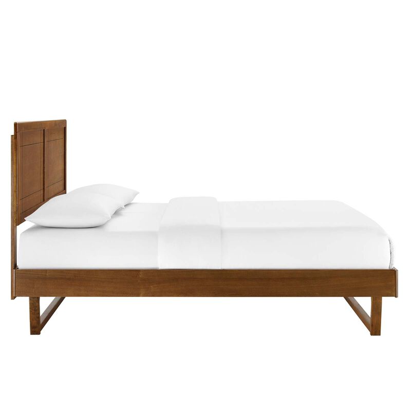 Modway - Marlee Queen Wood Platform Bed with Angular Frame image number 4