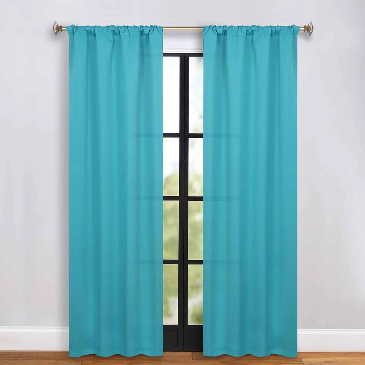 Blackout Curtain Set of 2, Solid Window Drapes for Bedroom and Living Room