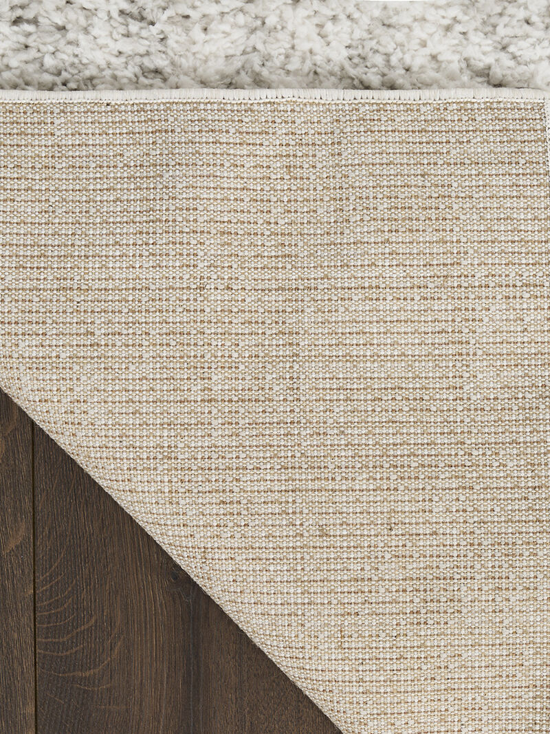 Modern Shag MMD06 Ivory/Gray 3'11" x 5'11" Rug