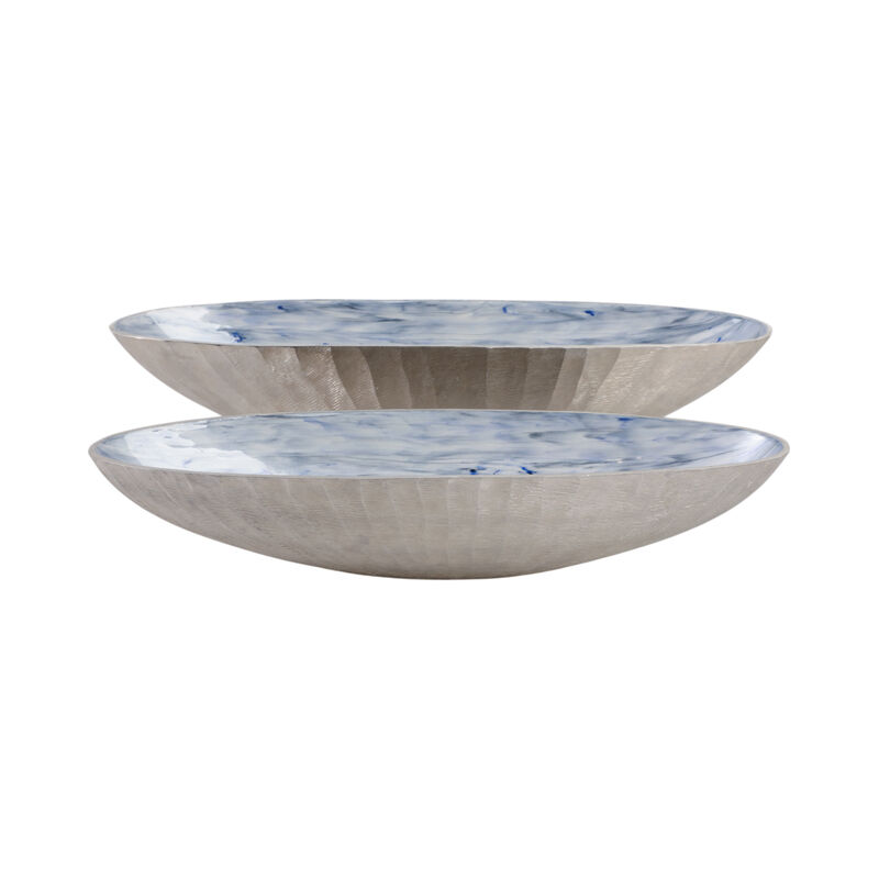 S/2 20/23" Oval Metal Bowl image number 3