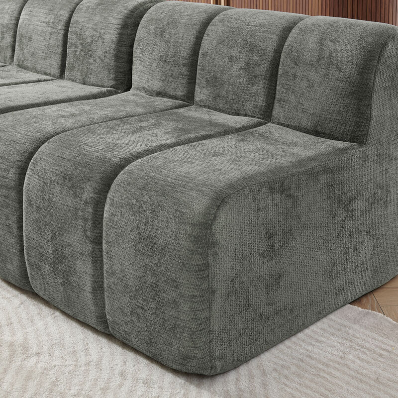Cepska Semi-Curved Modular Sectional Sofa image number 6