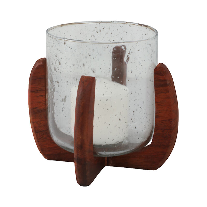 Glass Votive Holder w/ Base image number 1