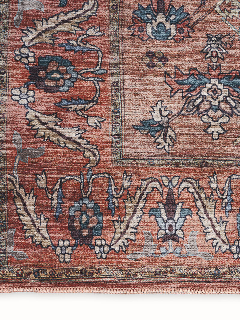 Grand Washables GRW03 Rust/Multicolor 9'2" x 12' Rug