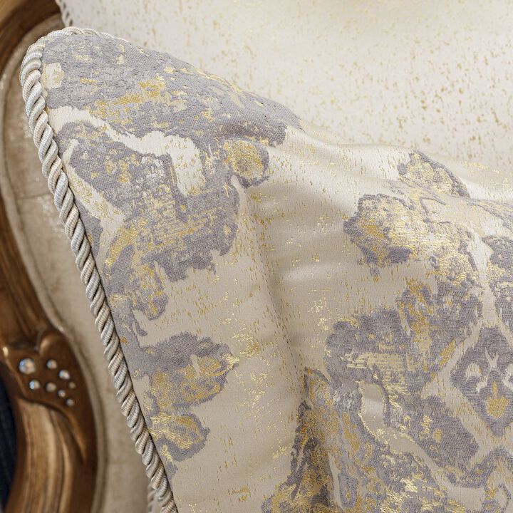 Michael Amini Bennett 10-Piece King Comforter Set - Champagne