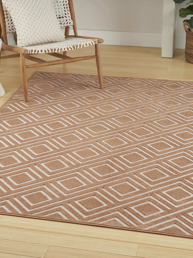 Care Free CAF03 Copper 3'11" x 5'11" Rug