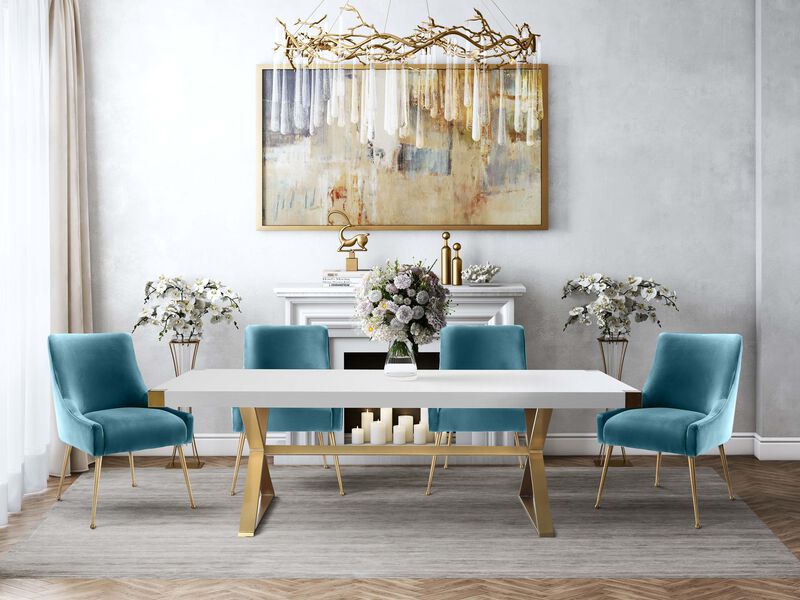 Beatrix Velvet Side Chair image number 1