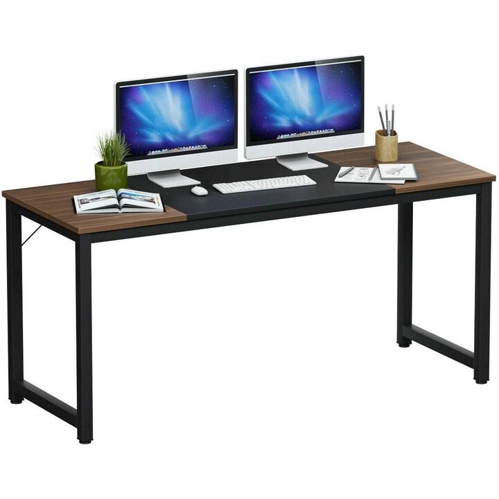 Study Writing Desk for Home Office or Bedroom, Compact Workstation Table