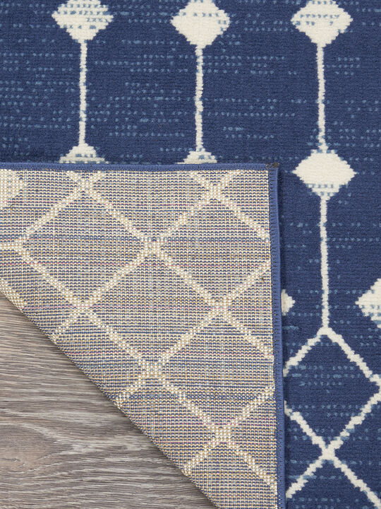 Grafix GRF37 Navy 8' x Round Rug