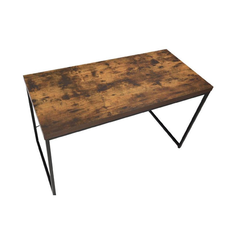 ACME Bob Writing Desk(Same AC00906), Weathered Oak & Black image number 3