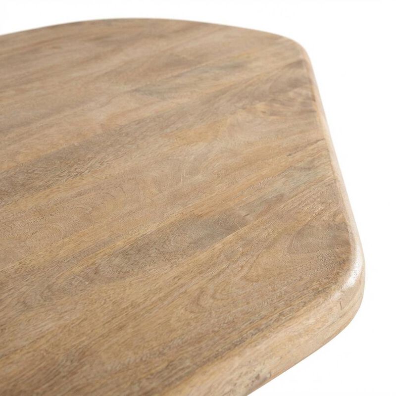 Starlight Canyon Home 84 Inch Rectangle Wood Dining Table, Antique Oak Finish Dining Room Table image number 5