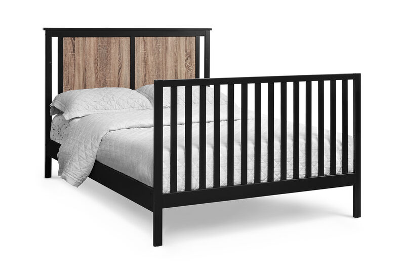 Suite Bebe Connelly 4-in-1 Convertible Crib Black/Vintage Walnut