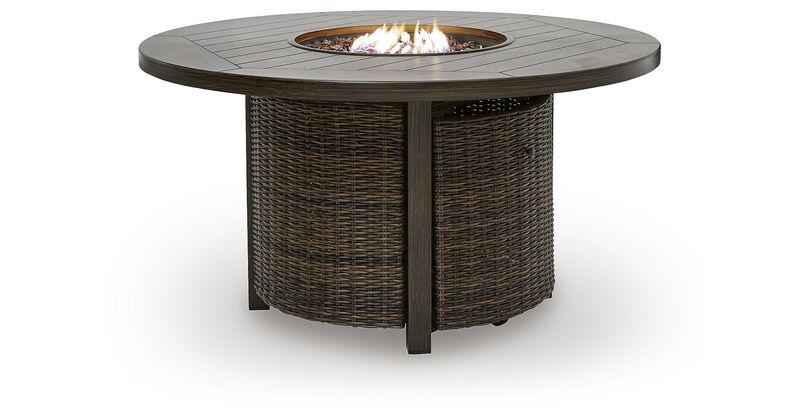 Drakes Beach Outdoor Fire Pit Table image number 4