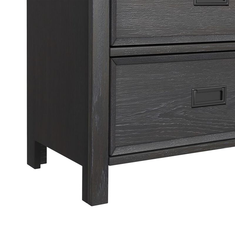 Hampton Charcoal Nightstand image number 7