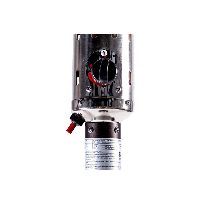 Streamdale 47,000 BTU Standing Patio Heater with Wheels image number 3