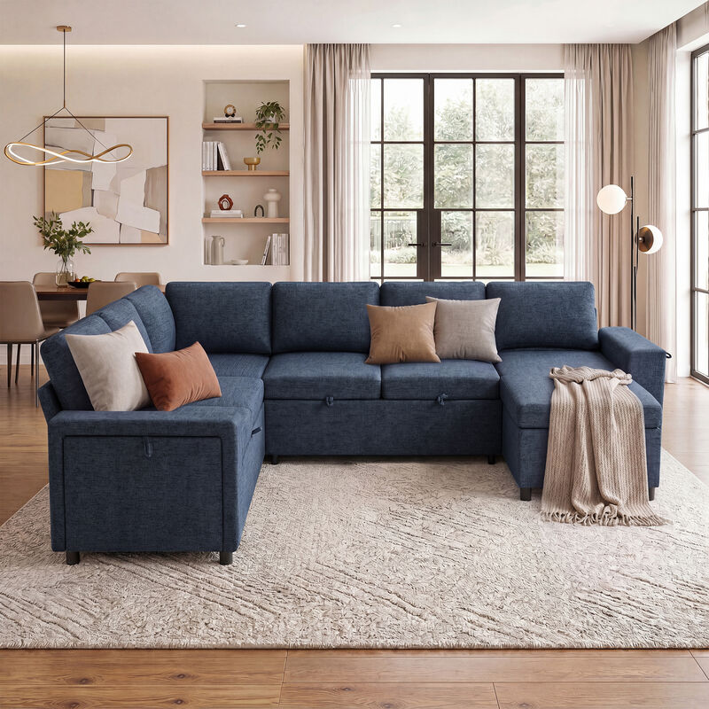 Spesi U-Shaped Convertible Sectional image number 1