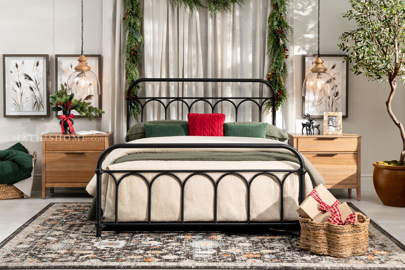 Nashburg Metal Bed image number 2
