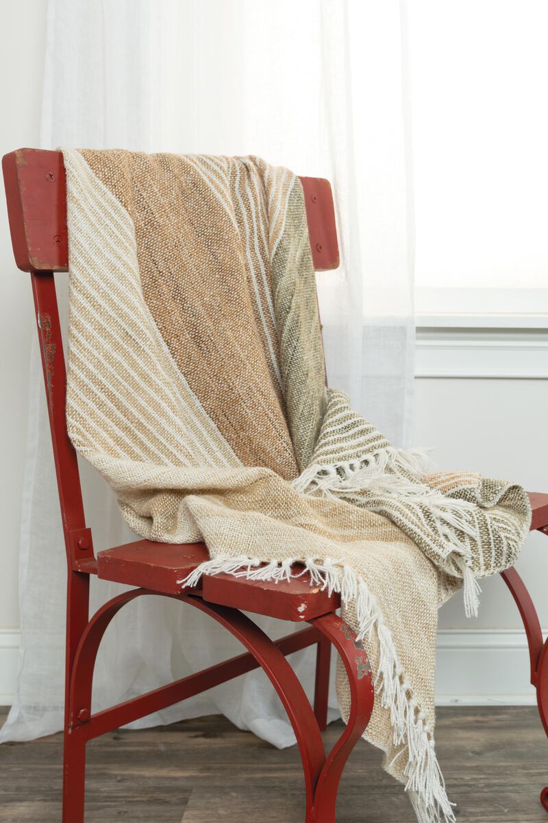 Brown 50" x 60" Throw Blanket