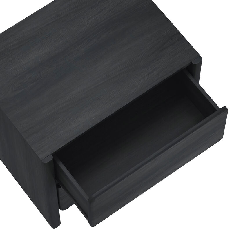 Linda Grey Nightstand (Set of 2)