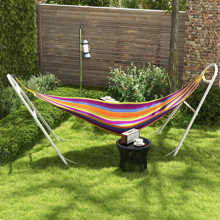Hivvago Heavy Duty Steel Hammock Stand 10.3 ft