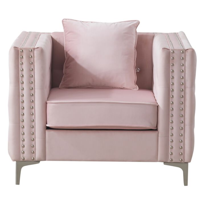 Paige G824A Chair, PINK