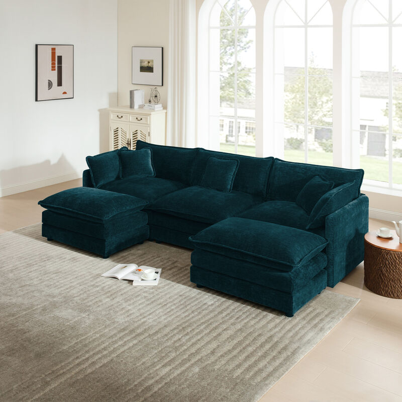 Gahof U-Shaped Sectional Sofa image number 2