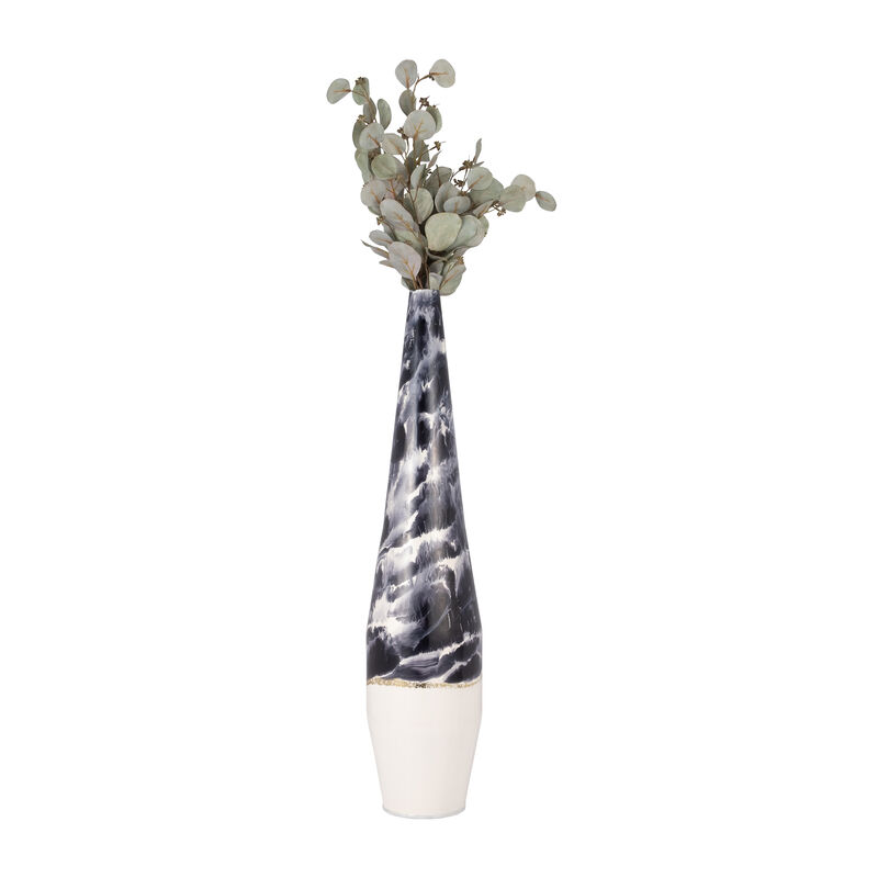 Metal 35" Neptune Floor Vase image number 2