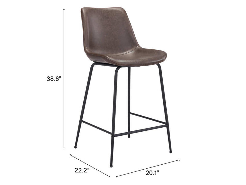 Byron Counter Stool Brown