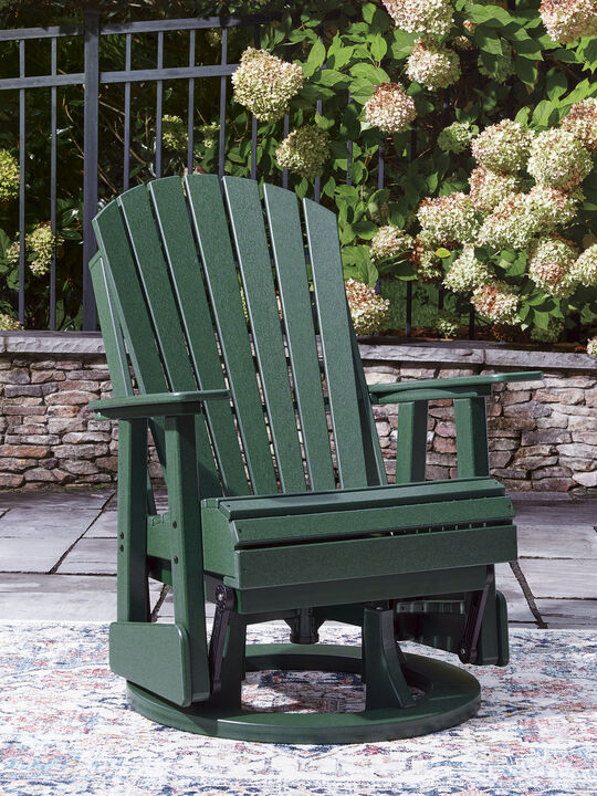 Hyland Wave Outdoor Swivel Glider Chair