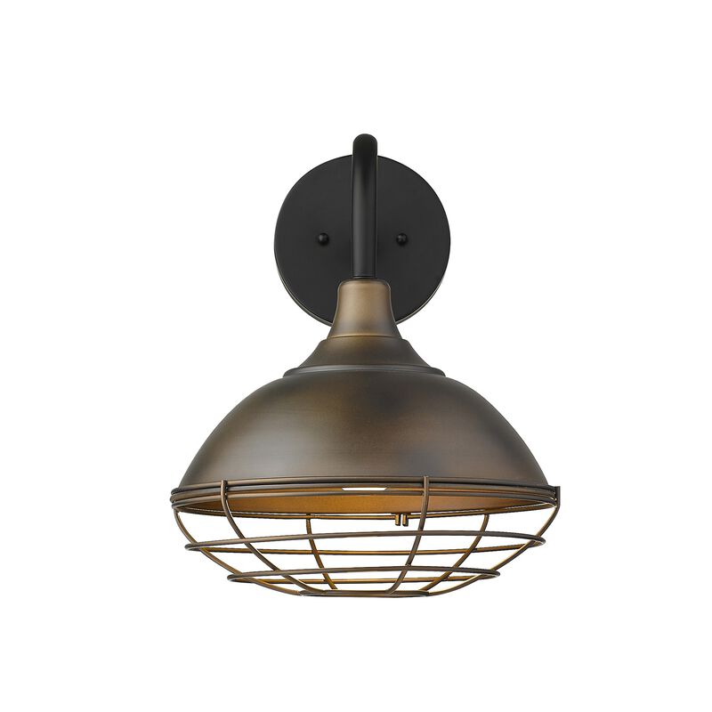 Hivvago Afton 1-Light Oil-Rubbed Bronze Wall Light