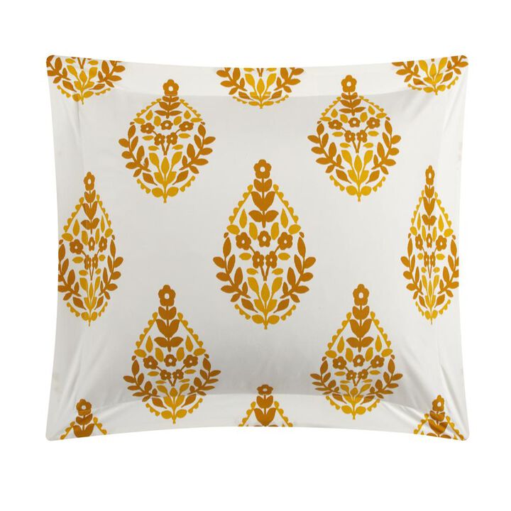 Chic Home Clarissa 3 Piece Comforter Set Floral Medallion Print Design Bedding