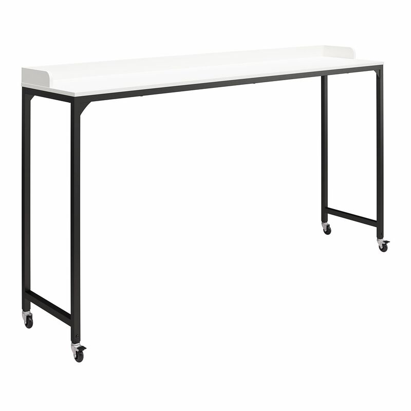 Park Hill Adjustable Height Over-The-Bed Desk with Castors