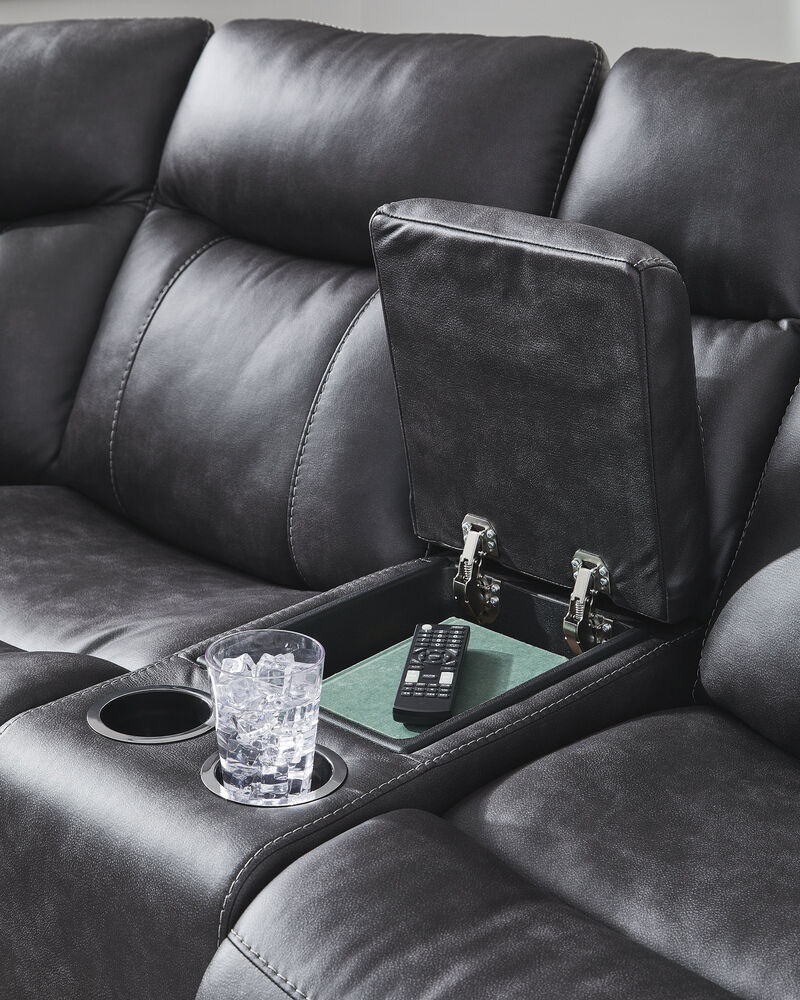 Perarrygin 2-Piece Reclining Sectional image number 4