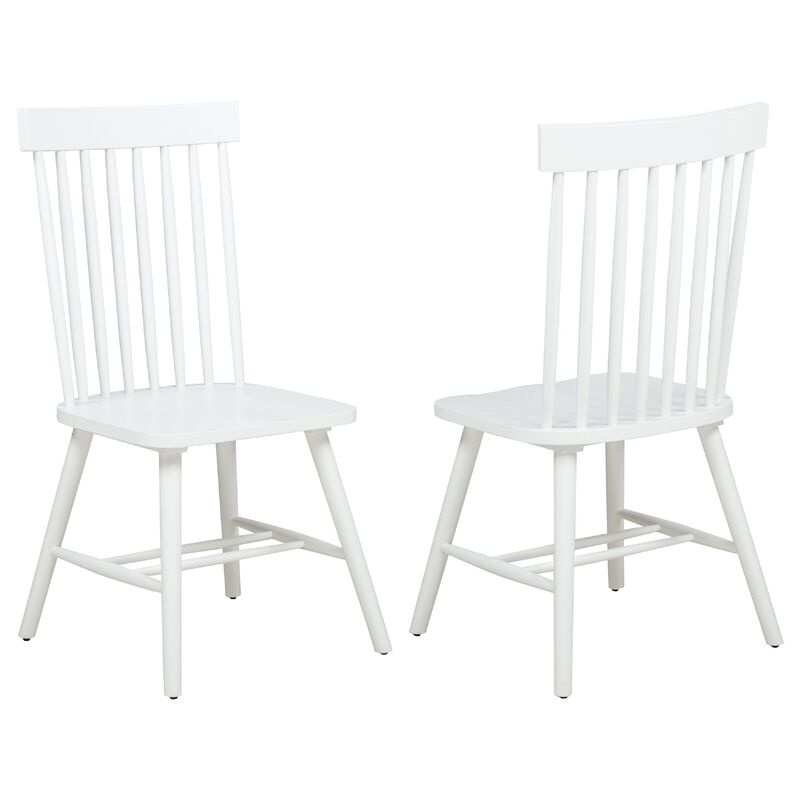Andy Dining Side Chair Set of 2, Windsor Spindle Back image number 0
