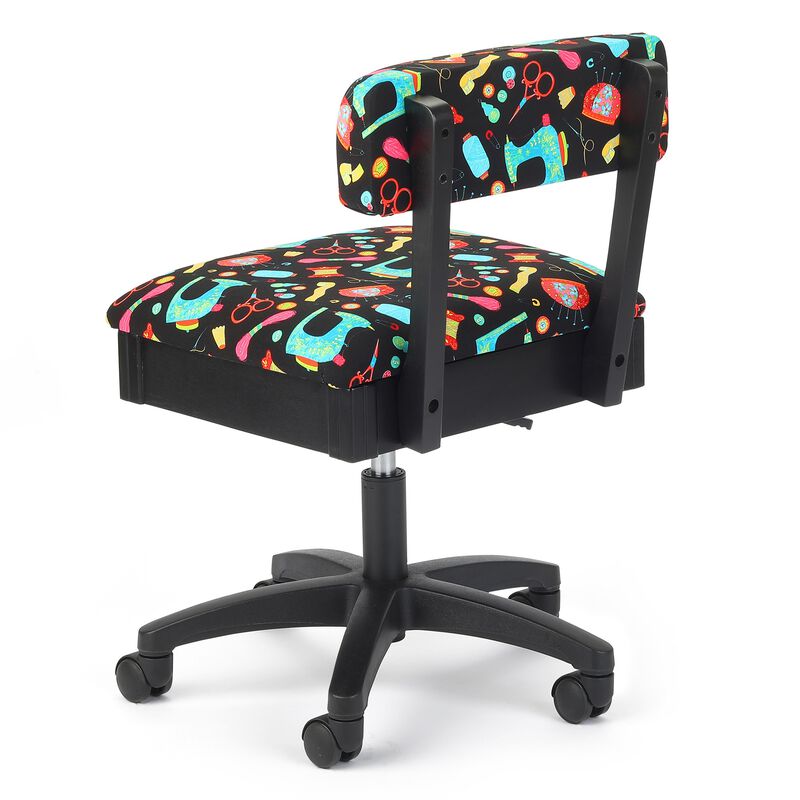 Hydraulic Sewing Chairs: Black Notions Print image number 1