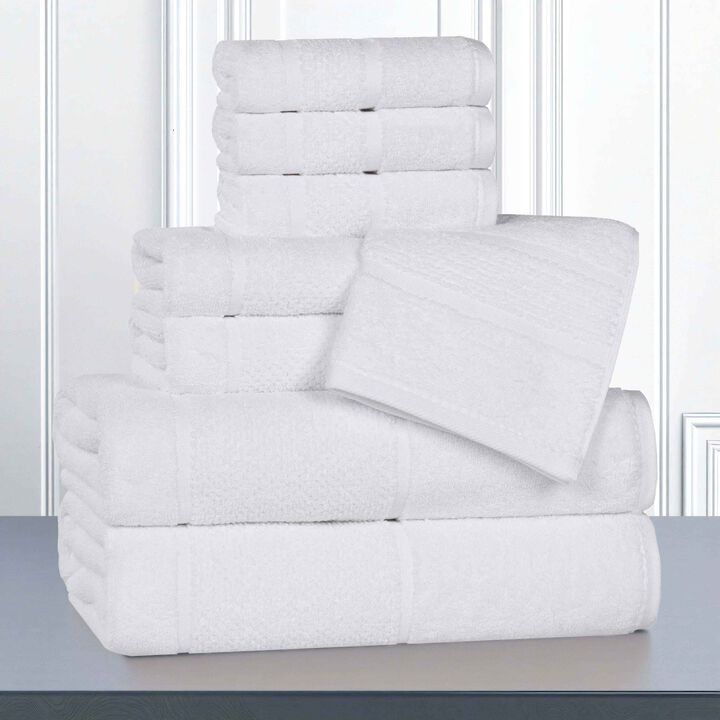 Smart Twist Cotton Viscose Blend Towel Set Quick Dry Bath Towels