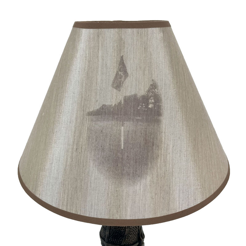 Golf Lovers Tee Light Golf Bag Table Lamp w/Decorative Shade image number 4