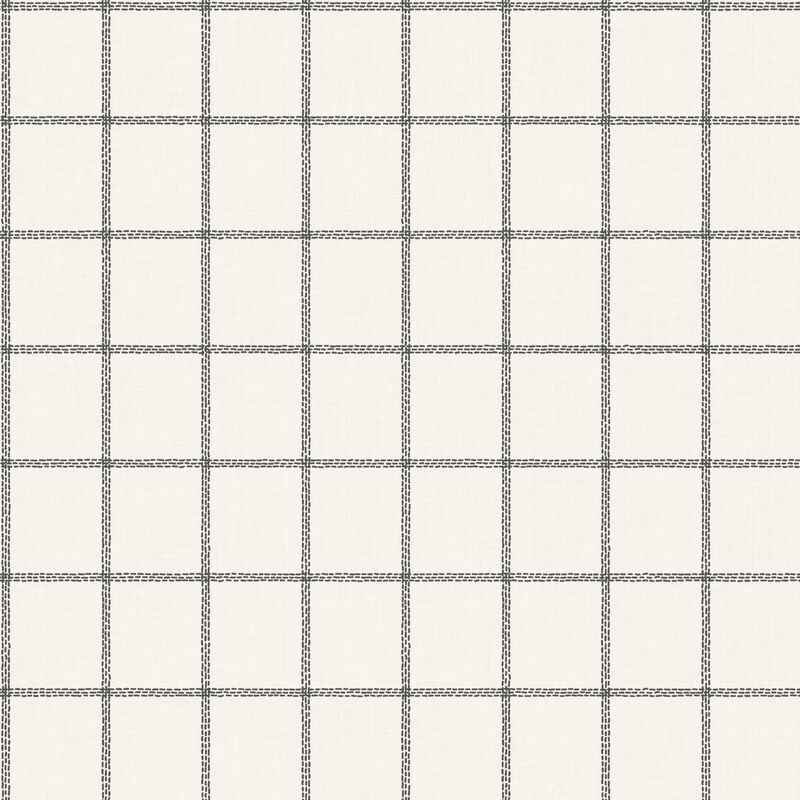 Magnolia Home Sunday Best Black Peel & Stick Wallpaper image number 0