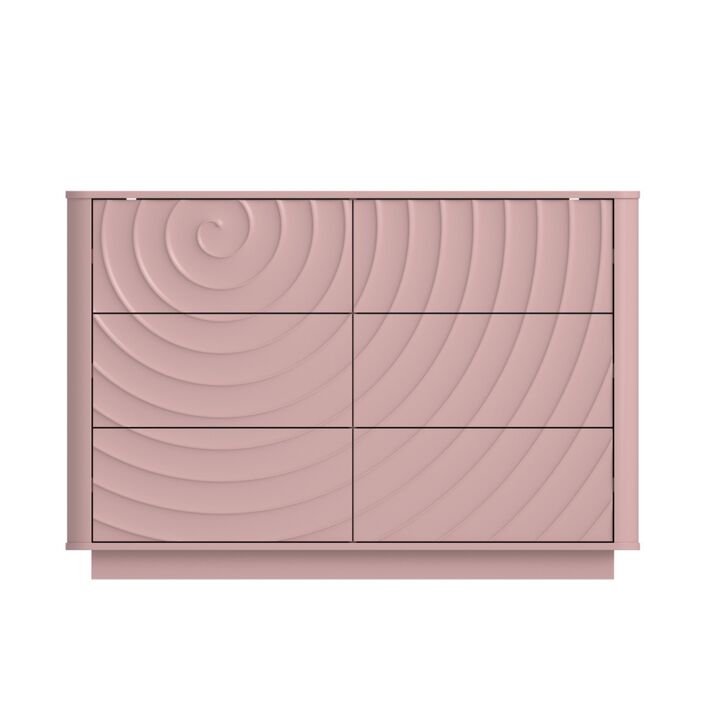 Vudnox 6 Drawer Dresser