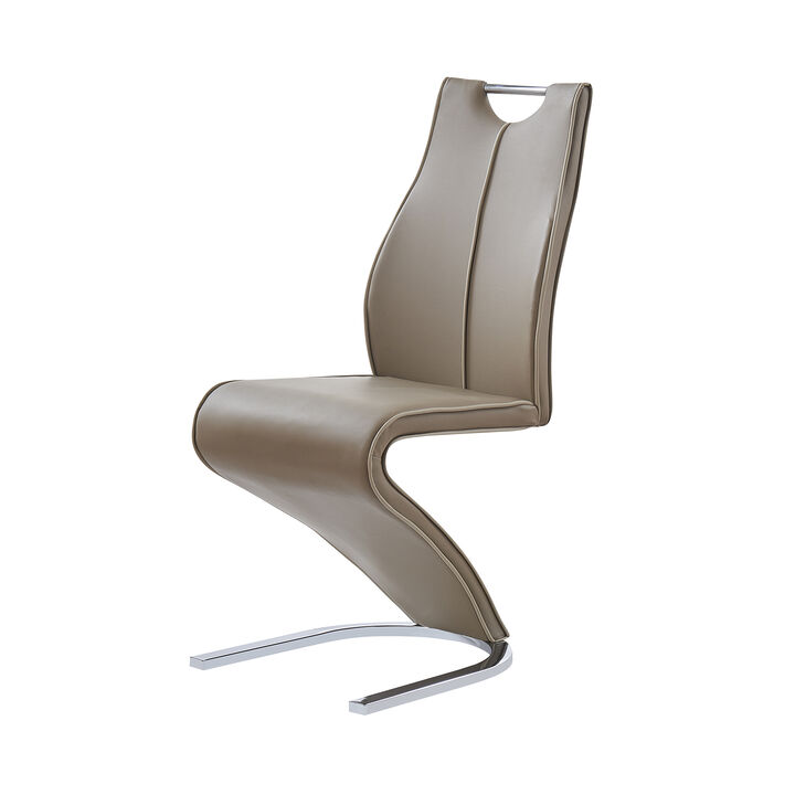 Modern Upholstered Dining Chairs Set of 2