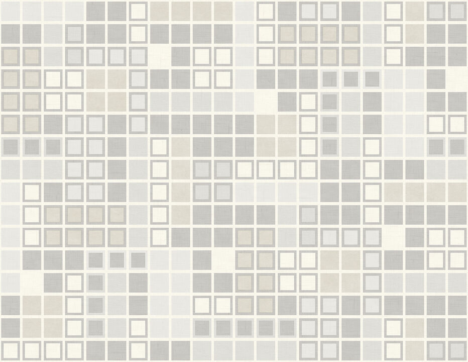 Bantry Light Grey Geometric Wallpaper (Set of 2)