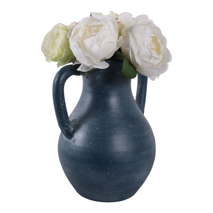 Terracotta Jug Vase w/Handles