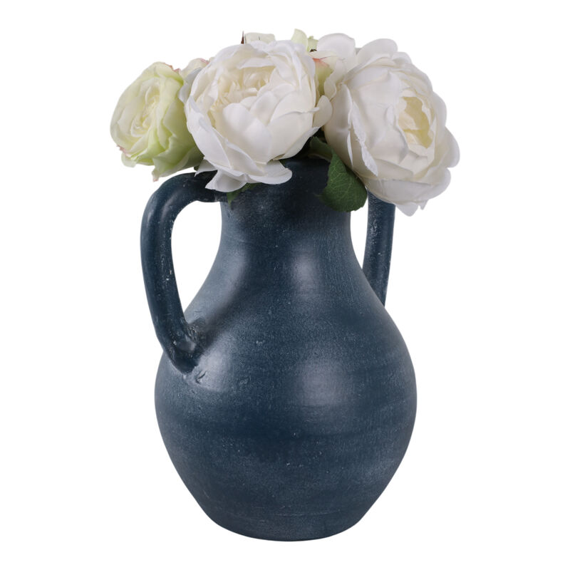 Terracotta Jug Vase w/Handles image number 1