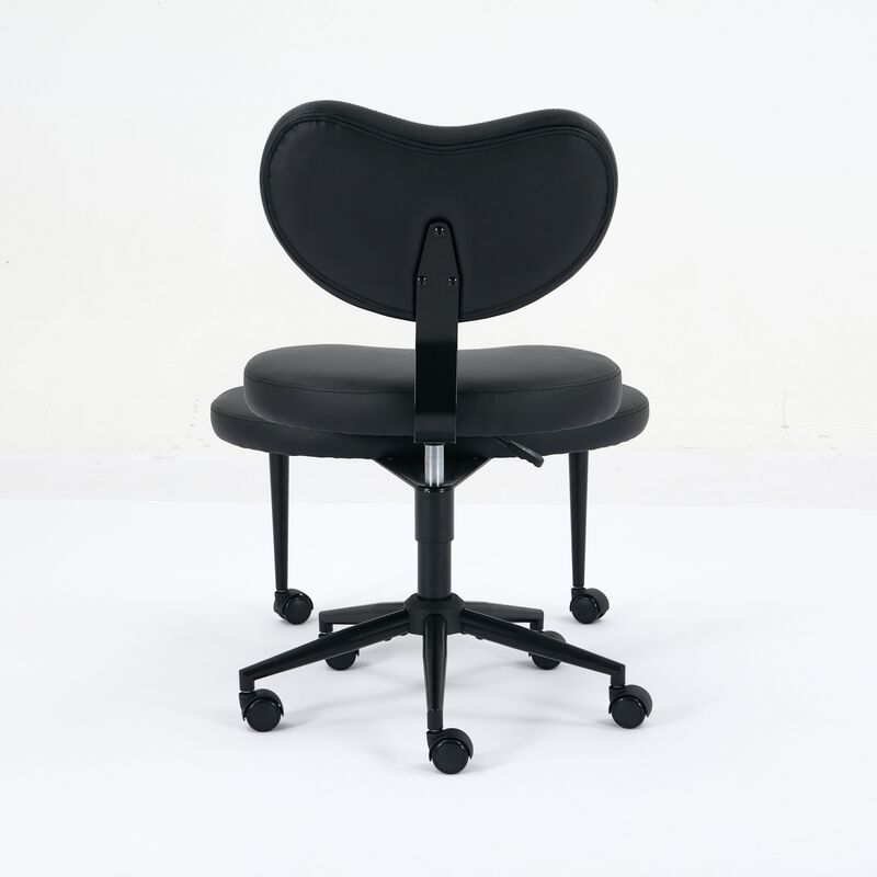GOODSILO Flexible Seating Meditation Chair With Adjustable Footstool And Lumbar Support For Active Sitting Positions image number 7