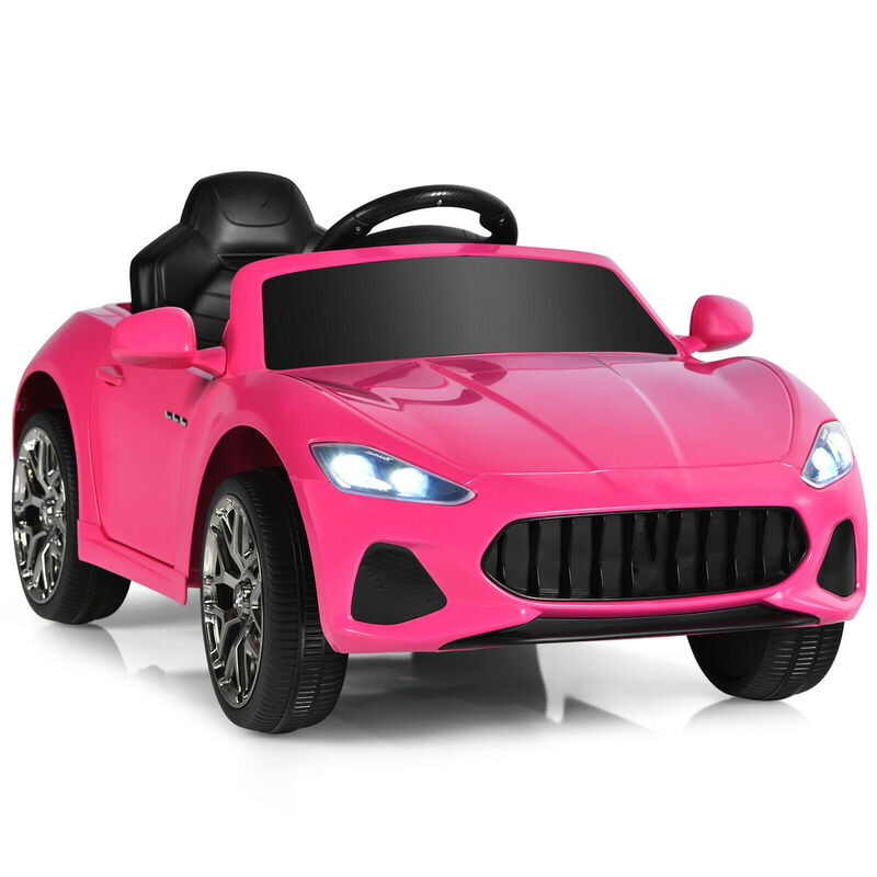 12V Battery Powered Kids Ride-On Truck with Remote Control and Lever image number 0