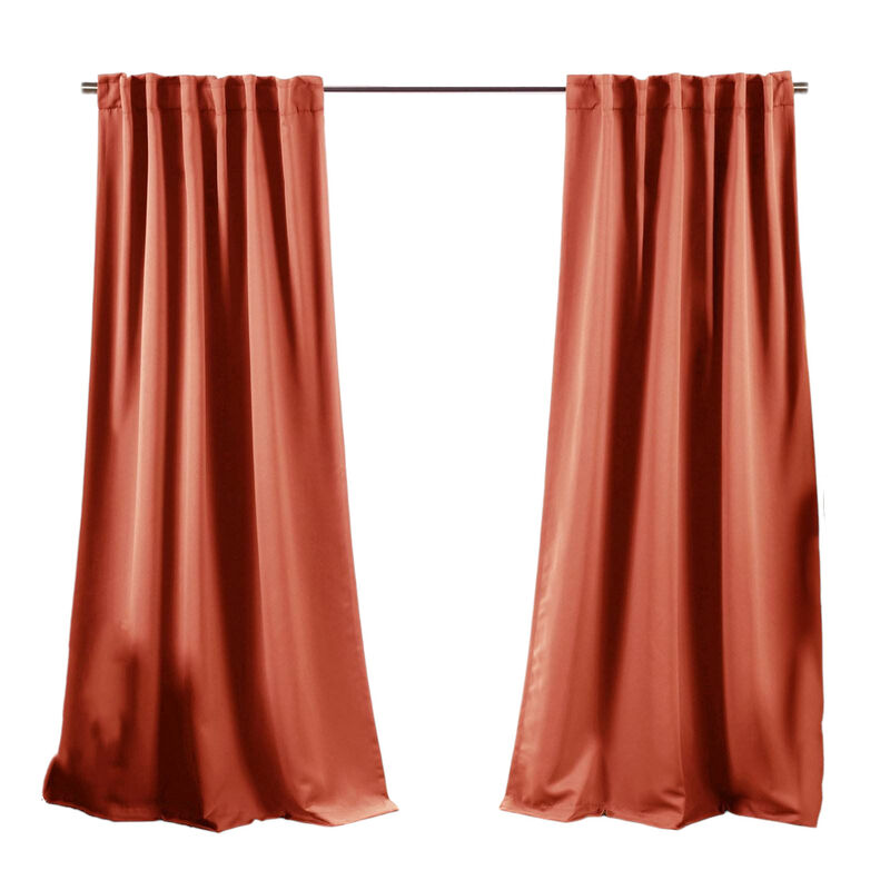 Blackout Window Curtains – Set of 2 Thermal Insulated Room Darkening Panels