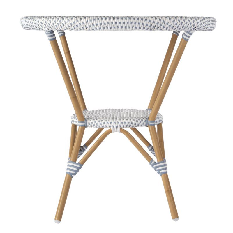 Butler Specialty Tobias 30 in. W Outdoor Round Rattan and Metal Bistro Table image number 4