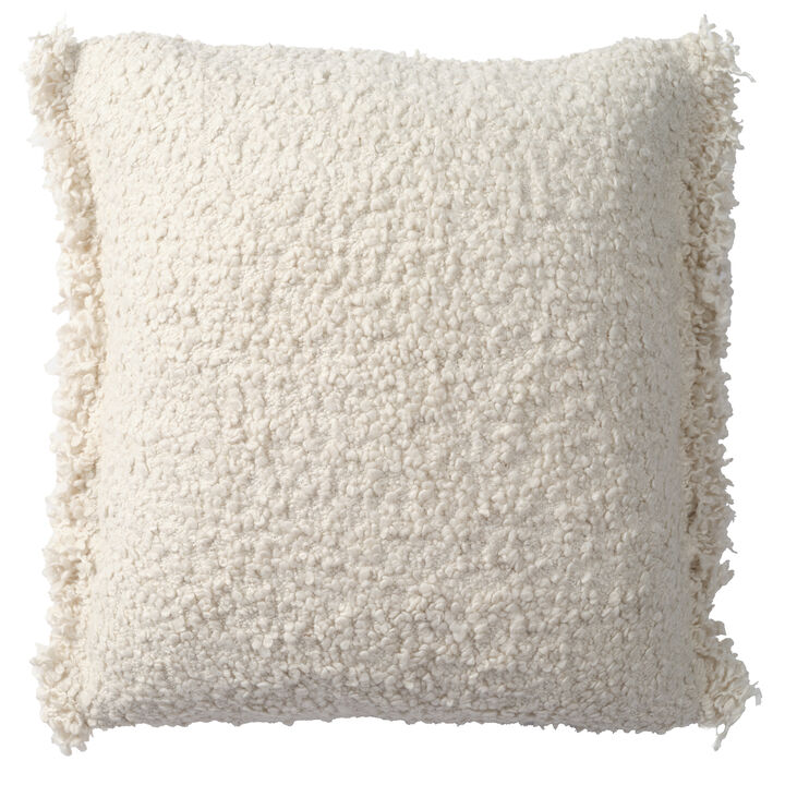 Angora Plush Accent Pillow