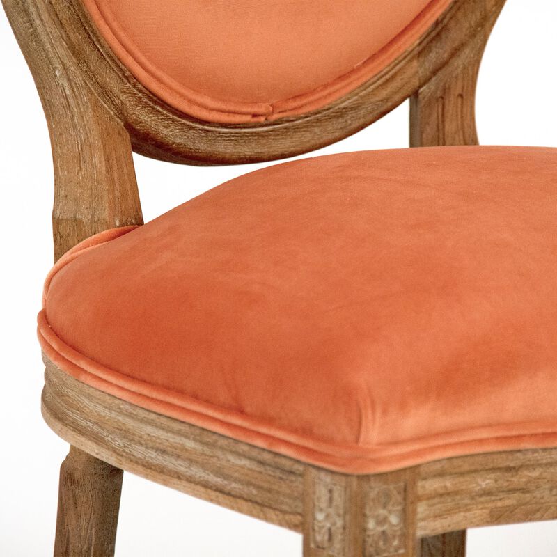 Clementine Velvet Medallion Side Chair image number 1