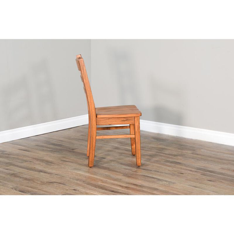 Sunny Designs Sedona Ladderback Chair, Wood Seat