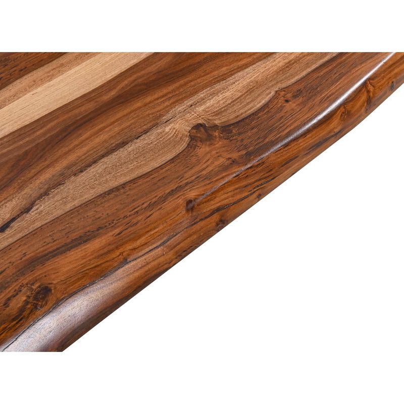 World Interiors Rosewood 68 Bench in Natural Sheesham